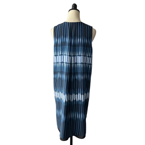 Vince Revolve Silk Printed Tie Dye Silk Layer Dress | LARGE - Picture 6 of 11